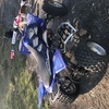 yfz 450 with cr 500 engine and van