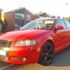 A3 tdi 195 bhp red leather hybrid