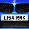L154 RMK Registration Number plate