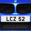 LCZ S2 Registration Number Plate