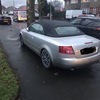 audi A4 3.0sport convertible Silver