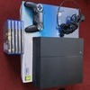 Playstation 4 with 5 games
