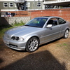 'BMW 323i E46 Silver Coupe (Auto)