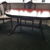 rosewood table and 4 chairs
