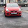 Vauxhall Corsa vxr 2008 red