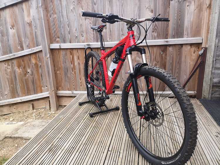 swap road bike for mountain bike