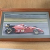 Photo of Jean Alesi in his Ferrari