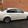 BMW 318d WHITE (61) PLATE