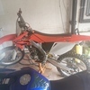 Honda crf 250 motor cross bike