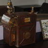 Steampunk lamp/clock