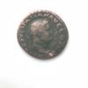 Ancient roman coin (with damage)