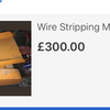 Wire stripping machine