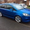 Zafira  VXR  Blue