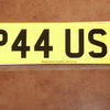 obama 44th president number plate