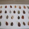 American Indian stone arrowheads