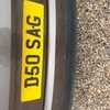 Number plate D50SAG for sale