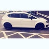 SEAT LEON FR WHITE 09 PLATE DIESEL