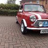 Rover mini flame red