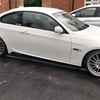 BMW 3 series msport white red seats