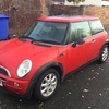 Mini one 2002 in red