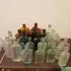 antique bottle collection