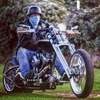 2030cc Harley Davidson chopper