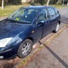 04 plate ford focus in blue