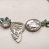 Swarovski green necklace