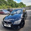 Black bmw 320d m sport coupe 220bhp