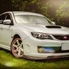 Subaru impreza WRX STI 2008 WHITE