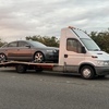 Recovery truck, flat bed towing van