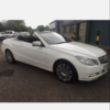 Mercedes e class convertible 2013