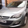 Vauxhall Astra J 62 Plate