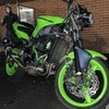 Kawasaki Zx9r street fight