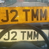 Private number plate J2TMM