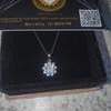1ct moissanite necklace