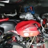 Cb 500 and cbr600 track bike.