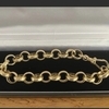 Gold bracelet 9ct 9inch 40gram
