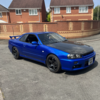 Nissan skyline R34 gtt