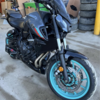 2022 Yamaha MT07 with extras
