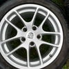 Porshe alloys with winter tyres