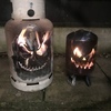 Gas bottle pumpkin/fires