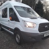 16 plate transit Motorcross van