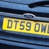 Private number plate    DT59 OWL