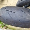 Lots of part worn motorcycle tyres