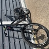 Carbon fibre downhill bike