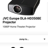 jvc dla hd350be projector