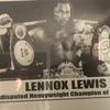 Signed Lennox Lewis picture
