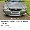 2006 Volvo S80 D5 SE FULLY LOADED