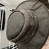 Men’s/ unisex leather hat